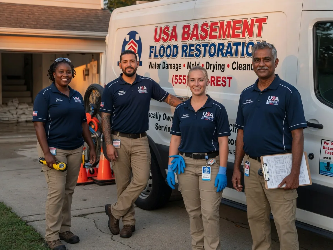 Basement Flood Cleanup company in Warfield, KY
